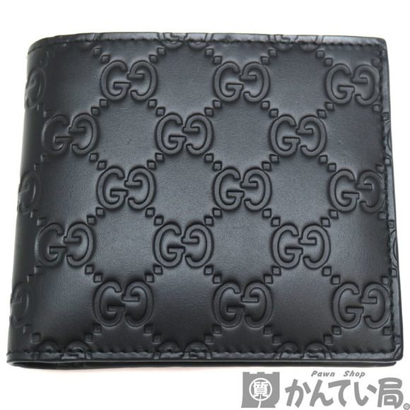 Gucci Leather Bifold Wallet Black - Picture 1 of 6